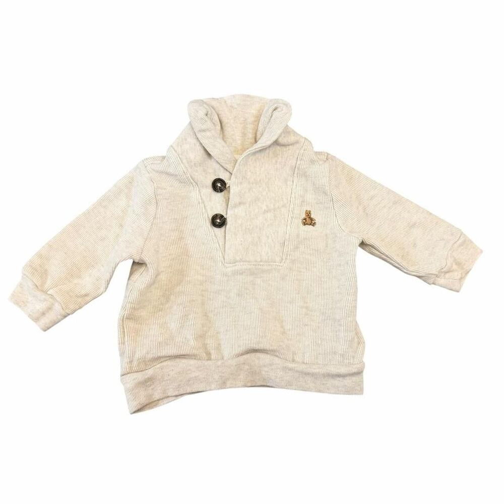 Gap baby cream corduroy sweater with buttons